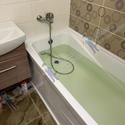 Герметизация ванны «под ключ» в ЖК «Наутилус»