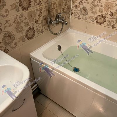 Замена ванны в ЖК «Чистое Небо»