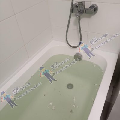 Герметизация ванны «под ключ» в ЖК «Комендантский»