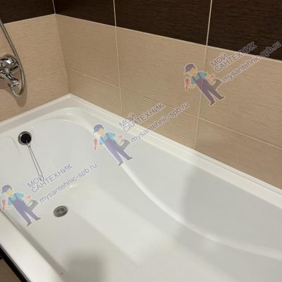 Герметизация швов ванны «под ключ» в Мурино