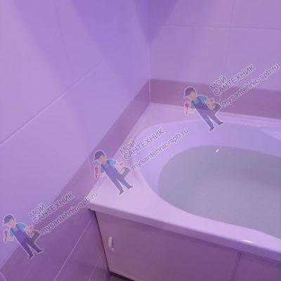 Герметизация ванны «под ключ» в ЖК «Сириус»