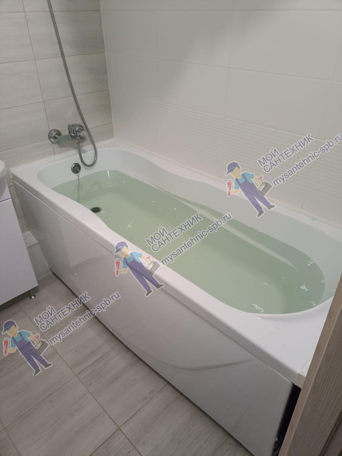 Замена герметизации ванны «под ключ» в ЖК «Солнечный Город»