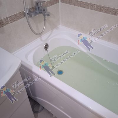 Герметизация ванны «под ключ» в Мурино