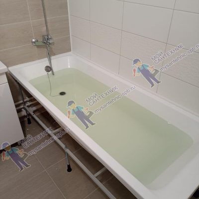 Герметизация ванны «под ключ» в ЖК «Svetlana Park»