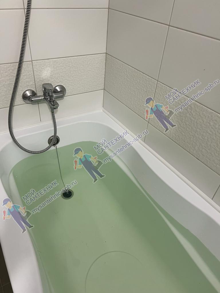 Замена герметизации ванны «под ключ» в ЖК «Чистое Небо»