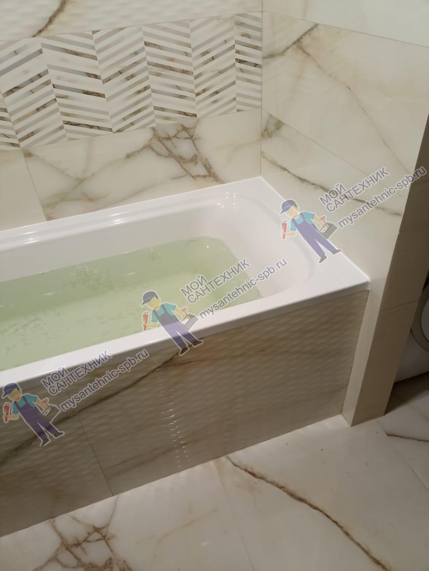 Герметизация ванны «под ключ» на Комендантском проспекте