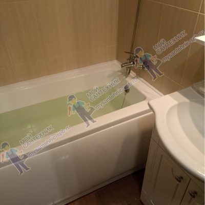 Замена ванны в ЖК «Семь Столиц, Лондон» г. Кудрово
