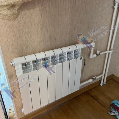 Замена радиатора отопления «под ключ» в Невском районе