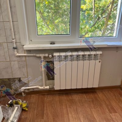 Замена радиатора отопления «под ключ» в Кировском районе