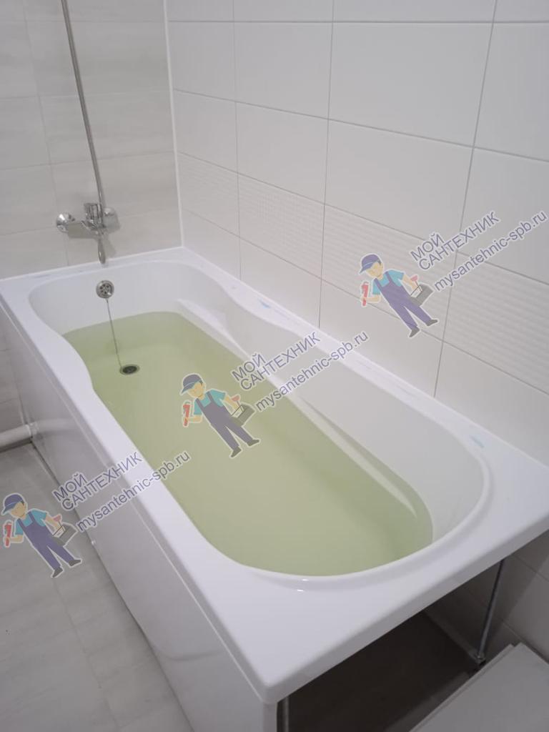 Герметизация ванны «под ключ» в ЖК «Притяжение»